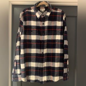 Gap Plaid Flannel shirt LARGE